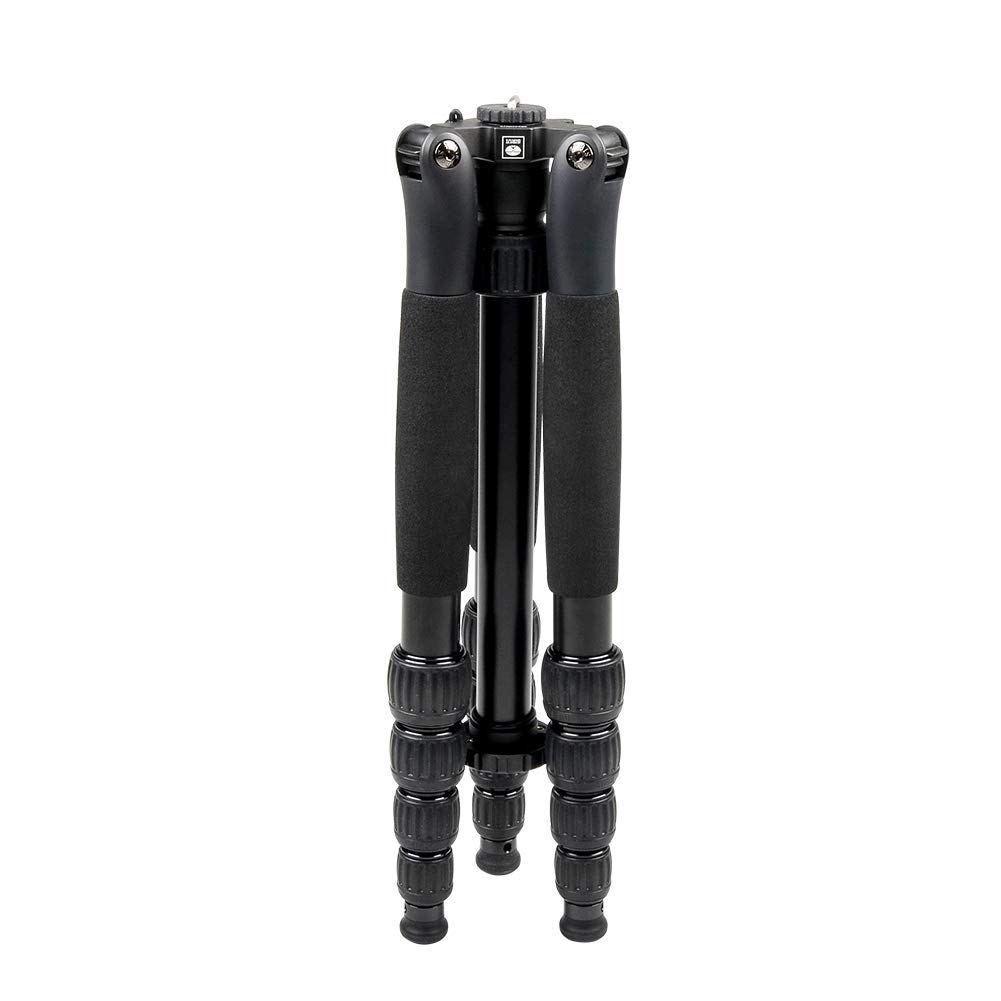 Sirui Traveler Aluminum Tripod & Monopod Combo - Lightweight, Compact & Durable for Travel Photography, Hiking & Outdoor Adventures