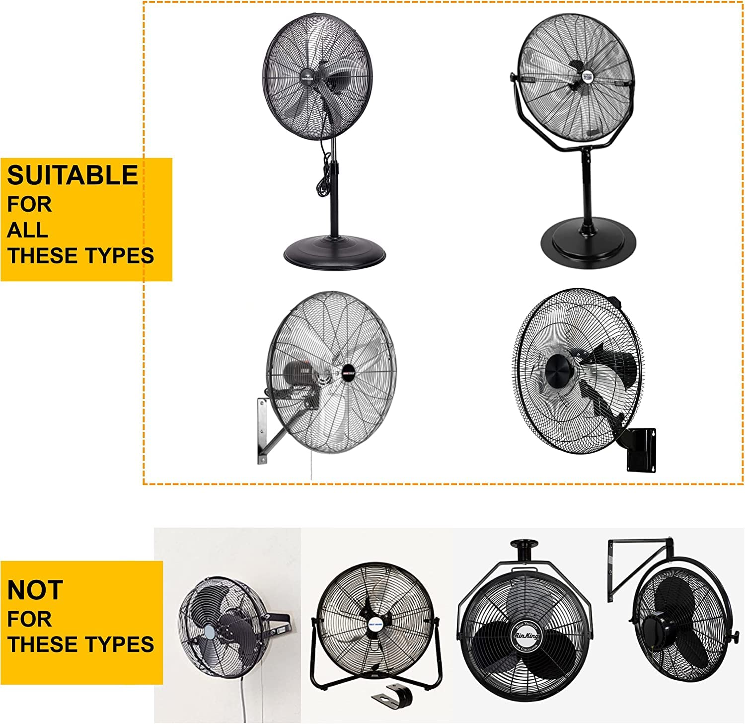 Heavy Duty Waterproof Outdoor Fan Cover - Durable 24