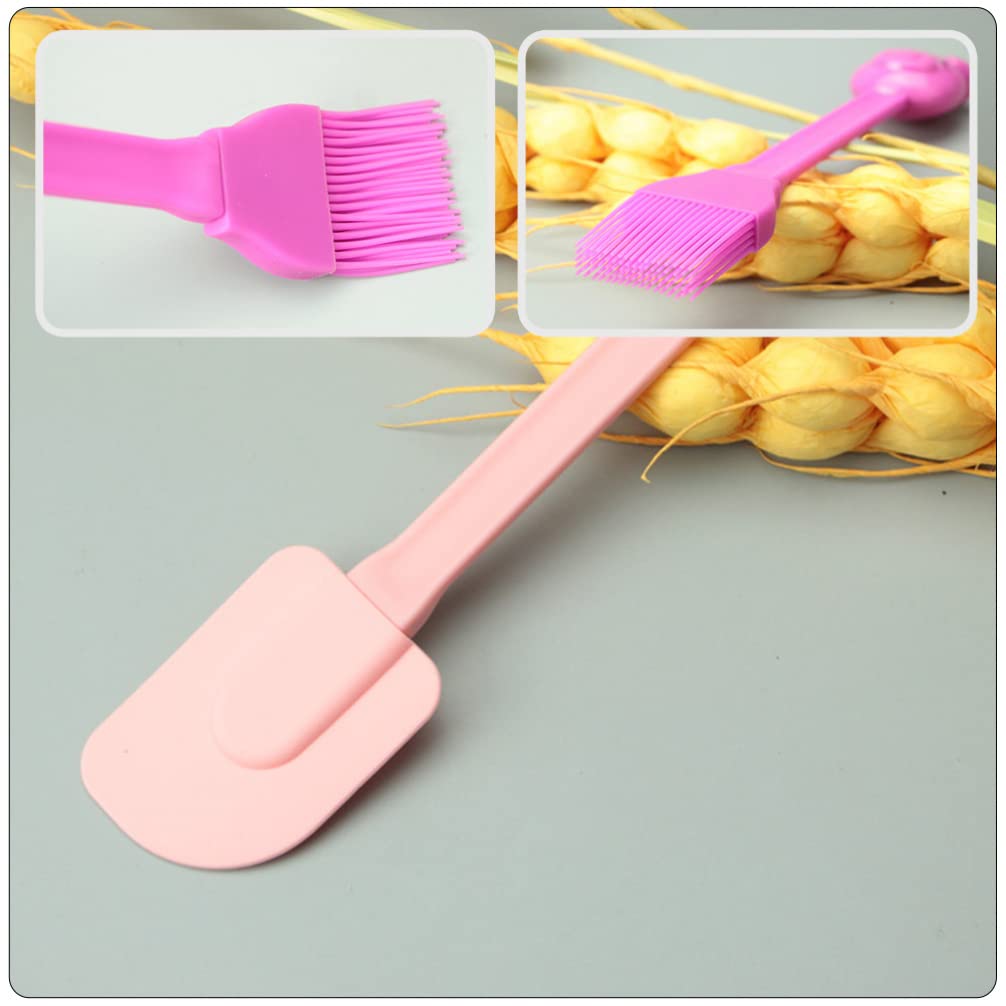 Hemoton 10-Piece Baking Tool Set - Stainless Steel Cake Spatula, Bench Scraper, Butter & Cream Spreaders, Oil Brush for Baking, Cooking & Cake Decorating - Perfect for Home Bakers & Professional Chefs