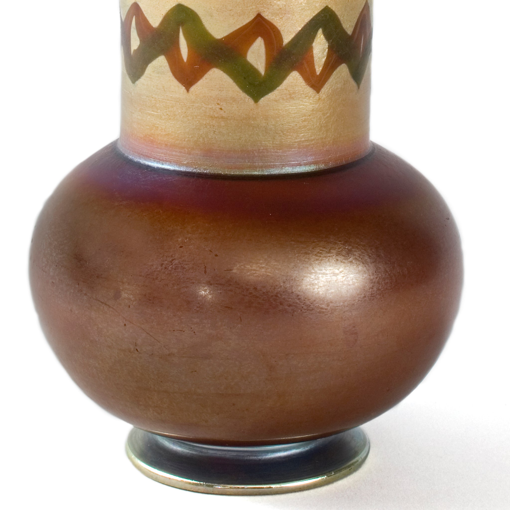 Tiffany Studios New York Tell el Amarna Favrile Glass Vase - Handcrafted Art Deco Collectible for Home Decor & Luxury Gifts