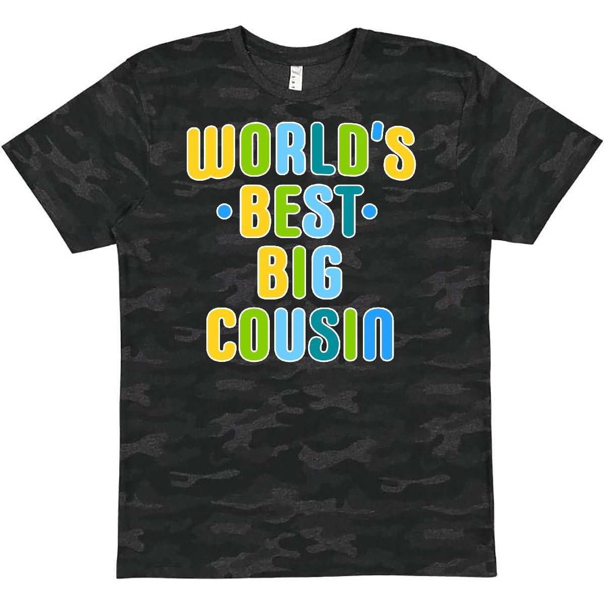 World's Best Big Cousin T-Shirt - Funny Family Sibling Gift - Perfect for Birthdays, Reunions & Cousin Appreciation Day