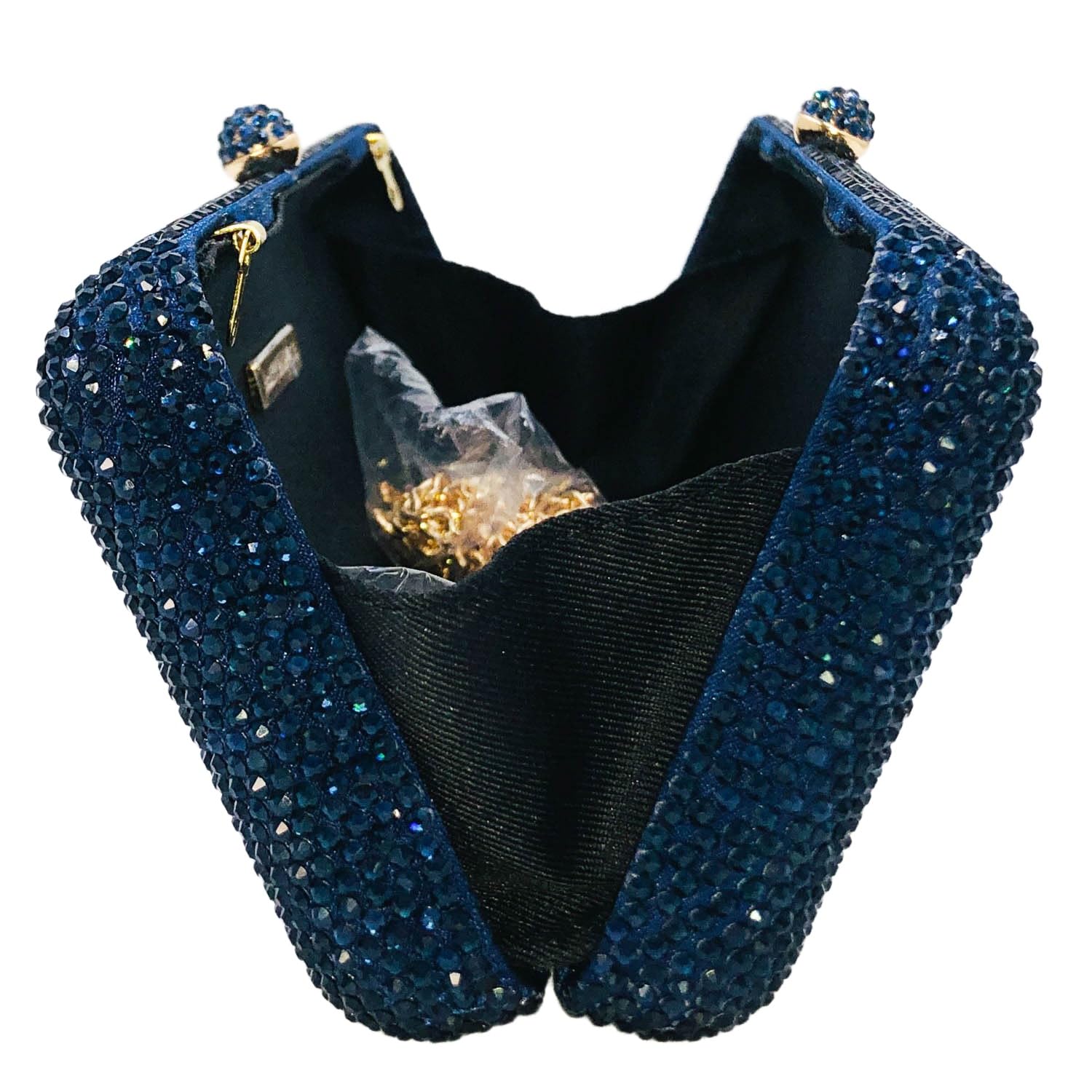 Elegant Crystal Rhinestone Clutch Purse for Women - Formal Evening Bag Wedding Party Clutch Handbag | Perfect for Prom, Cocktail Events & Special Occasions
