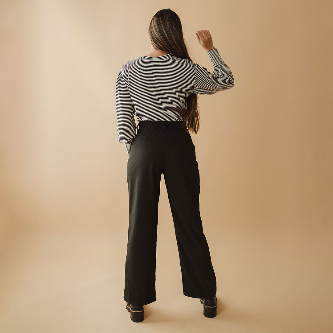365 Jetsetter Black Pants - Comfortable & Stylish Travel Trousers for Men & Women | Perfect for Business Trips, Commuting & Casual Wear
