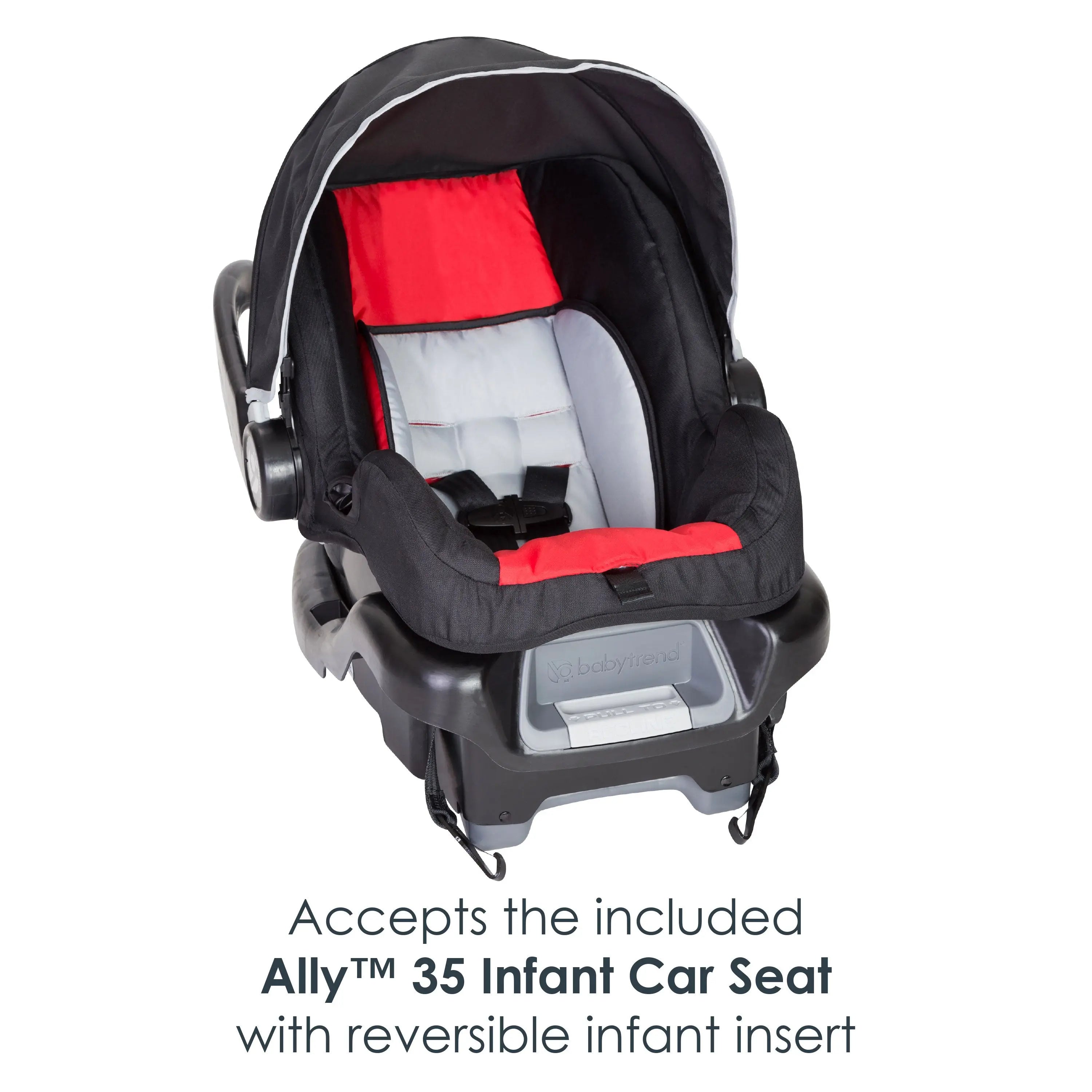 Pathway 35 Jogger Travel System with Ally™ 35 Infant Car Seat - Lightweight Stroller & Safety Car Seat Combo for Newborns | Perfect for Travel, Shopping & Daily Walks