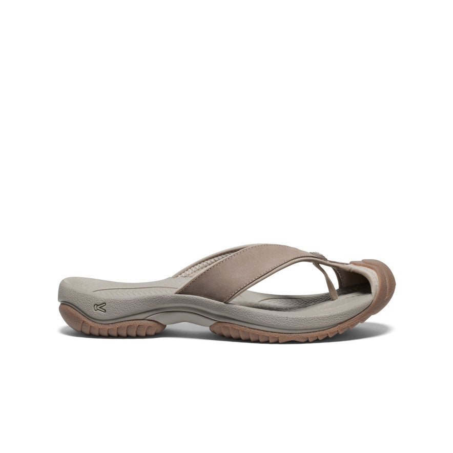 Men's Waimea Leather Flip Flops - Brindle/Birch | Comfortable & Durable Sandals for Beach, Pool & Casual Wear