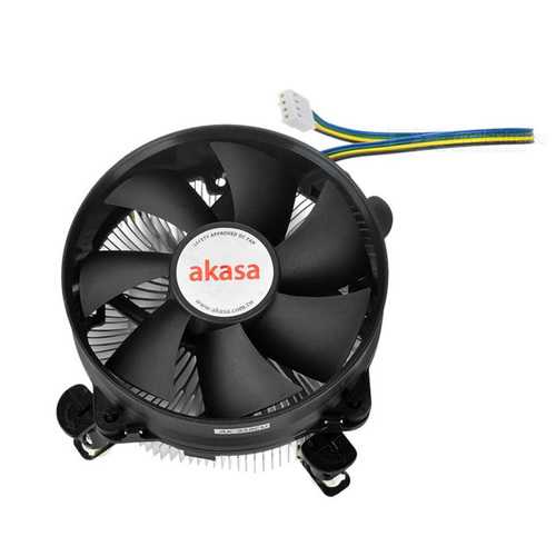 Akasa AK-959CU Dual Platform CPU Cooler with Radiator - Compatible with Intel LGA775 & LGA115X - Perfect for Gaming PCs & Workstation Builds