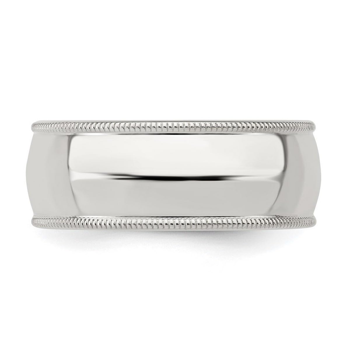 925 Sterling Silver Millgrain Comfort Fit Wedding Band Ring for Women & Men - Size 4-12, Durable Everyday Jewelry for Anniversary, Engagement & Gift Giving