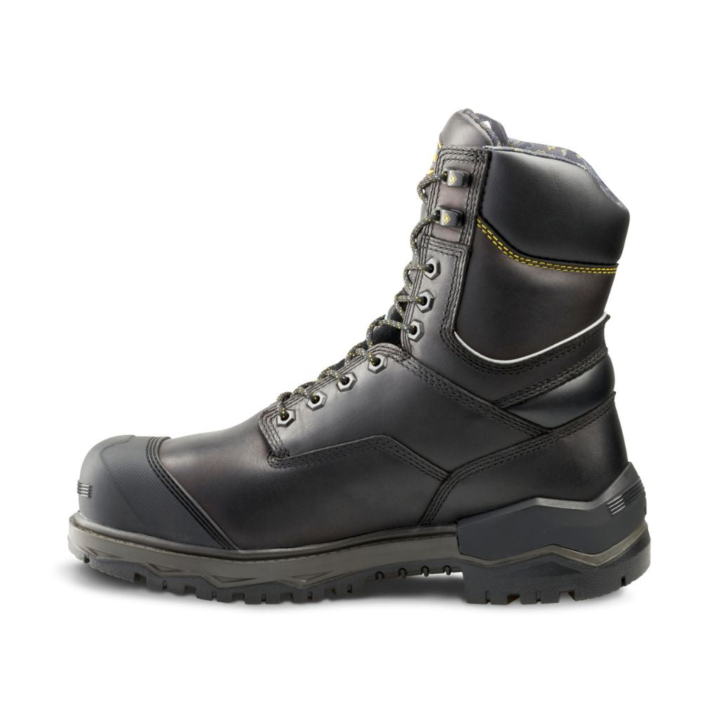 Terra Gantry LXI Men's Winter Work Boots with Composite Safety Toe - CSA Certified, 1000g Insulation for Extreme Cold (TR0A4TAXBLK) | Ideal for Construction, Warehouse & Outdoor Winter Work