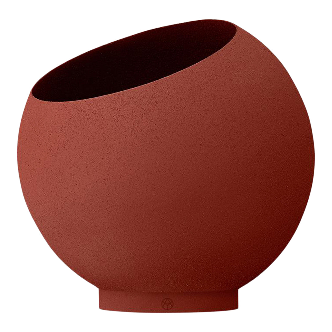 Globe Flower Pot Set of 2 - Decorative Ceramic Planters for Indoor Outdoor Plants - Perfect for Home Garden, Office Decor & Gift Giving