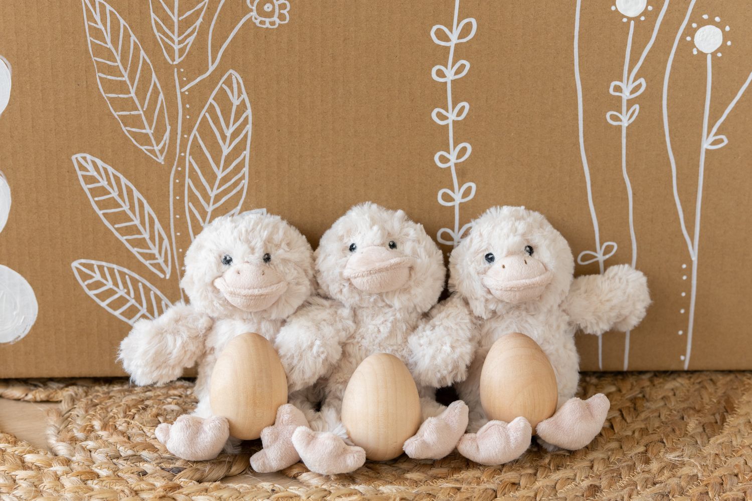 Bill the Duck Plush Toy Set - Cute Stuffed Animal Duck Collection for Kids & Adults - Perfect for Gifts, Nursery Decor, and Cuddling