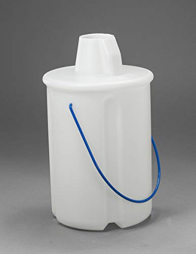 SP Bel-Art Truncated Style Acid/Solvent Bottle Carrier - 4 Liter (1 Gallon) Polyethylene Bottle Holder (F16960-0000) | Safe Chemical Storage for Laboratories & Industrial Use