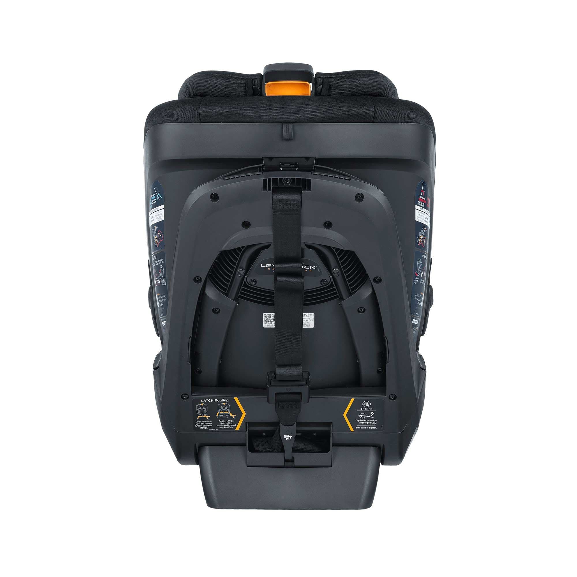 Chicco Fit360 ClearTex Rotating Convertible Car Seat for Toddlers - Safe & Easy 360° Swivel Installation - Perfect for Travel & Daily Commutes