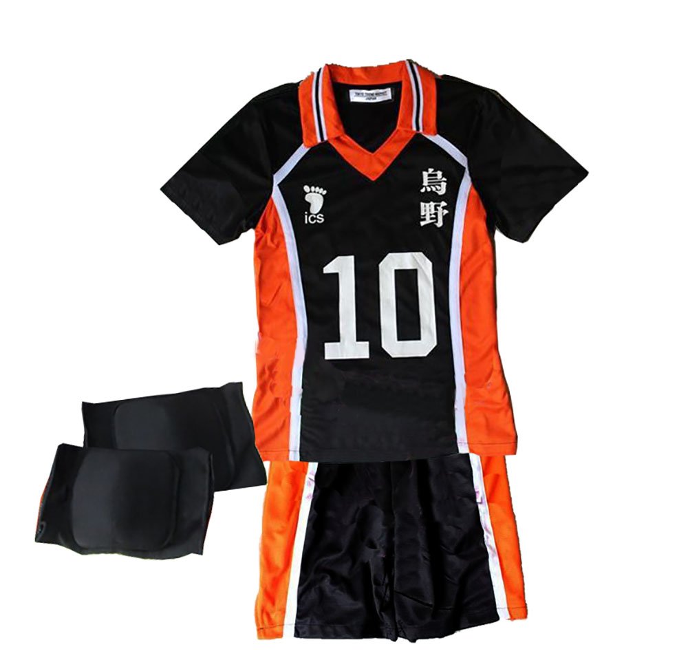 Kageyama Tsukishima Cosplay Costume - Karasuno Volleyball Uniform Outfit for Anime Fans | Perfect for Halloween, Cosplay Events & Haikyuu Themed Parties