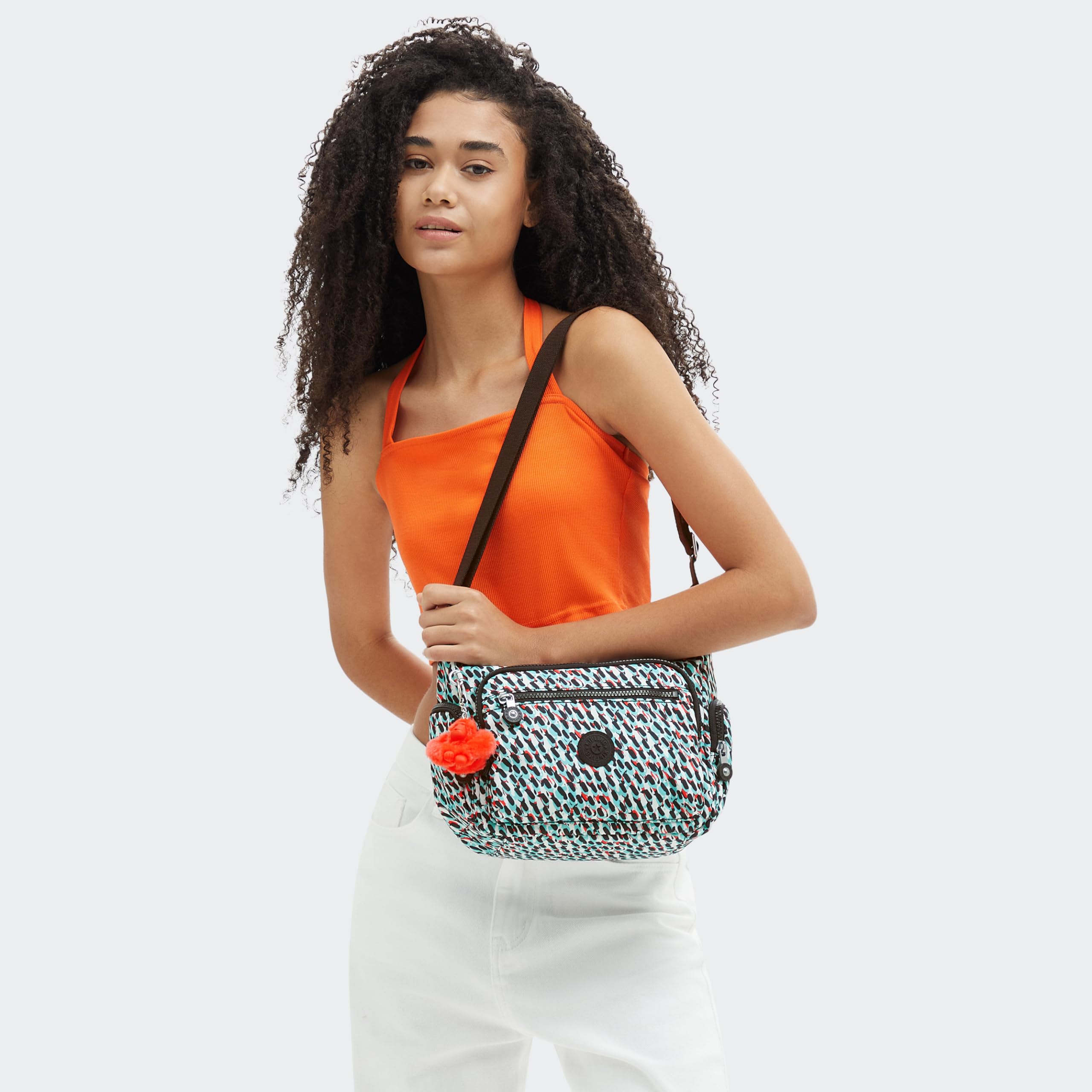 Kipling Women's Gabbie S Crossbody Bag - Lightweight Travel Purse with Adjustable Strap, Multiple Pockets for Phone & Essentials | Perfect for Work, Shopping & Daily Use