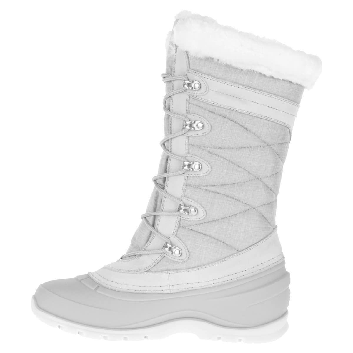 Kamik Women's Snovalley 4 Waterproof Winter Boots - Insulated Snow Boots for Women, Cold Weather Hiking & Outdoor Activities