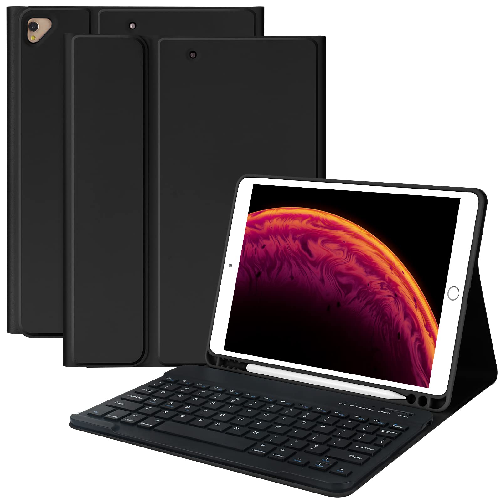 Bluetooth Keyboard Case for iPad 10.2