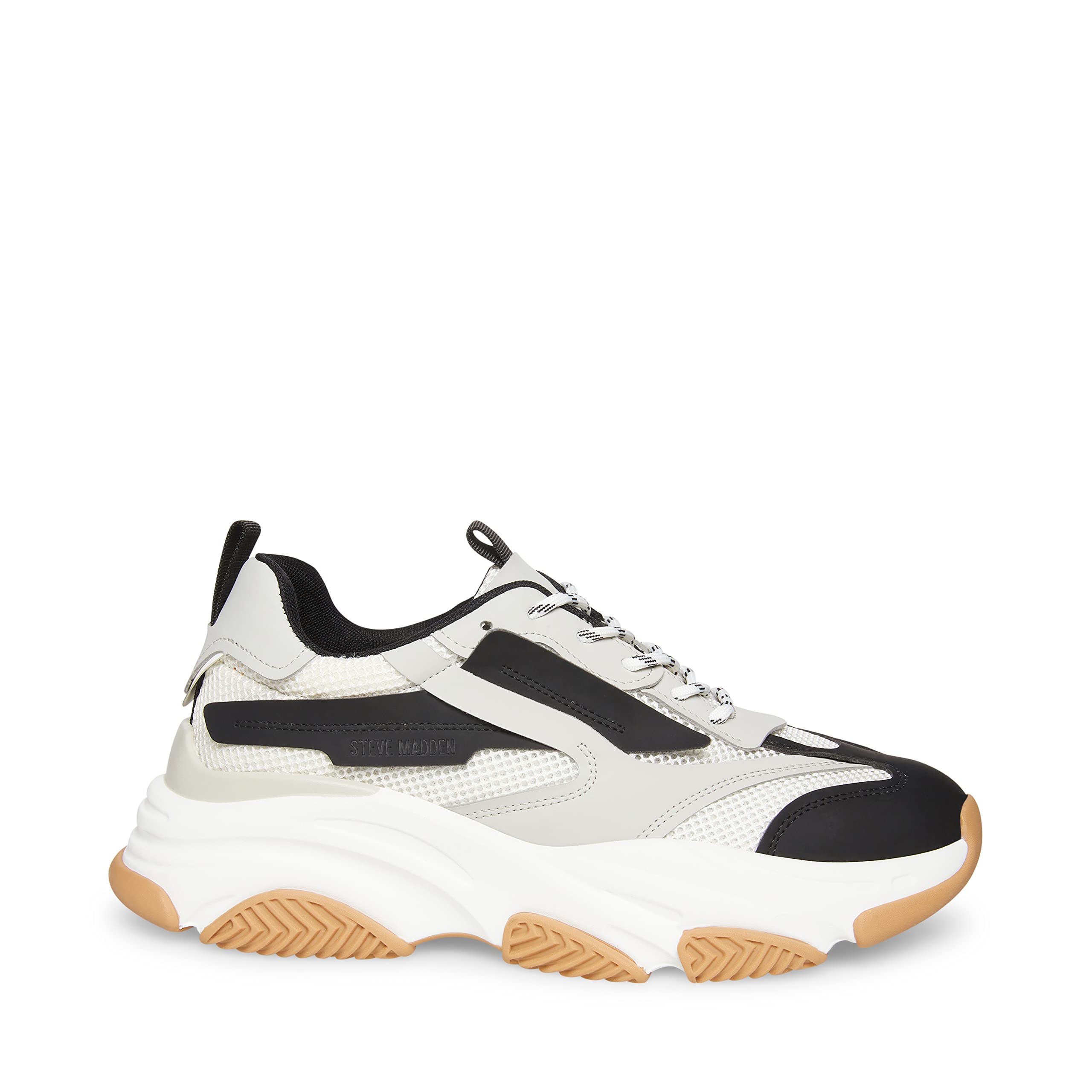Steve Madden Men's Possess Sneaker - Comfortable Casual Shoes for Walking, Running & Everyday Wear | Breathable Lightweight Design for Men's Fashion & Active Lifestyle