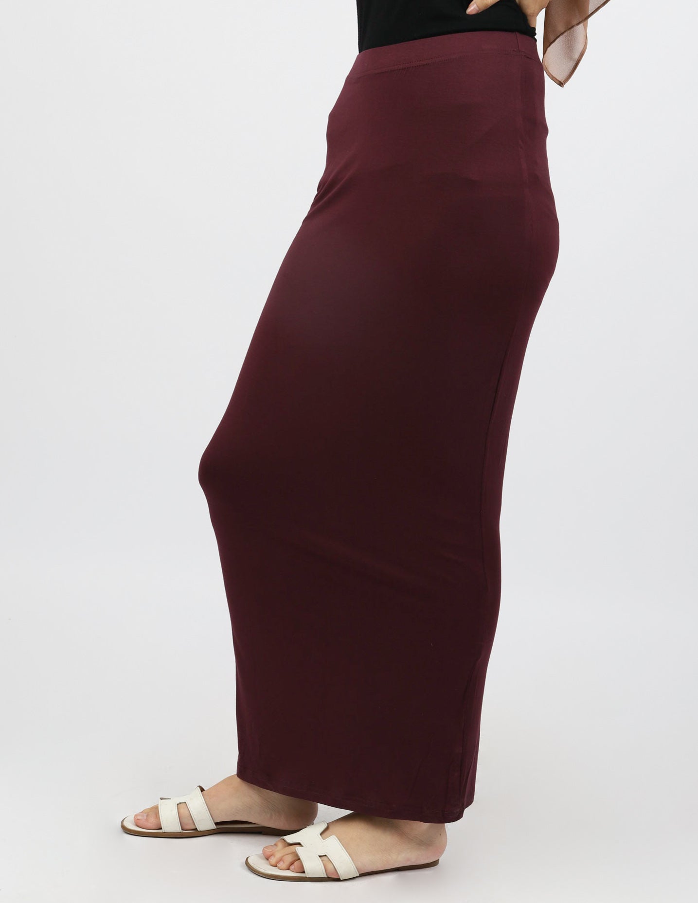 Stylish Jersey Pencil Skirt for Women - Comfortable Stretch Office Work Skirt - Perfect for Business Casual, Workwear & Evening Outfits