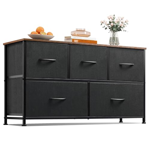Black and Rustic Brown