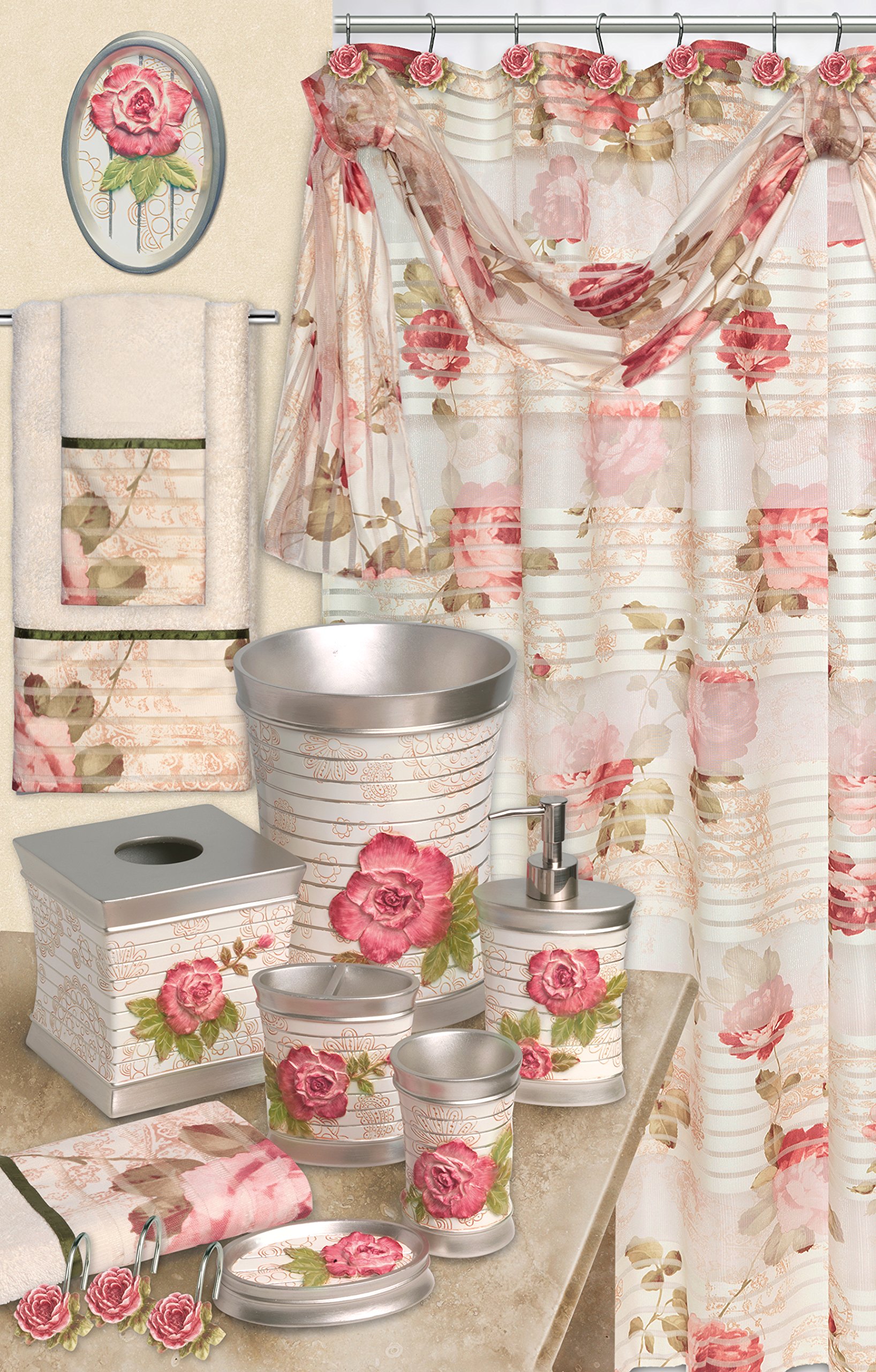 Madeline Bath Tissue Box - Elegant Beige Home Decor for Bathroom & Living Room | Perfect for Modern and Classic Interiors