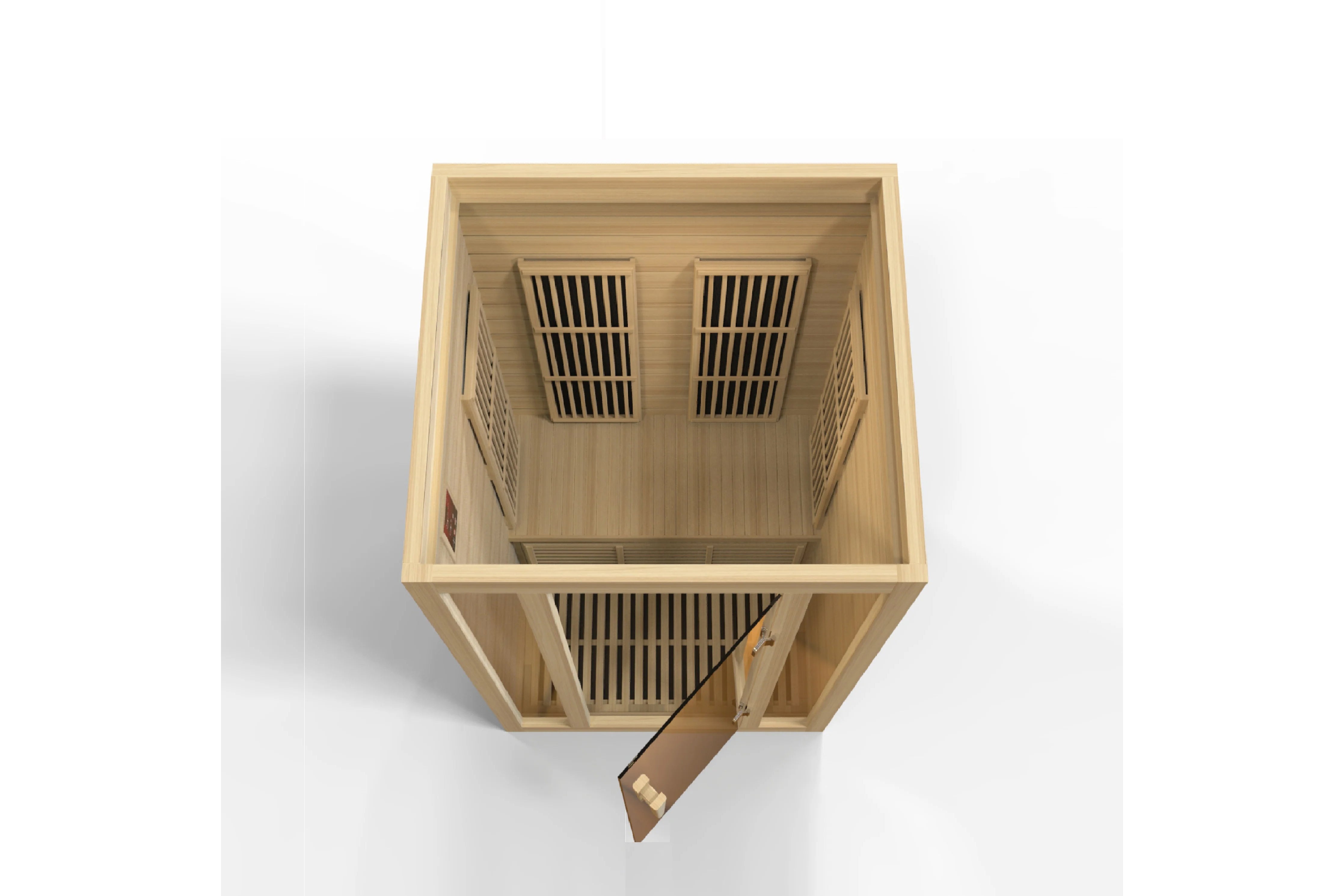 Maxxus Seattle 2 Person Low EMF FAR Infrared Sauna for Home Spa Relaxation & Detox - Perfect for Small Spaces & Wellness Retreats (Summer Sale)