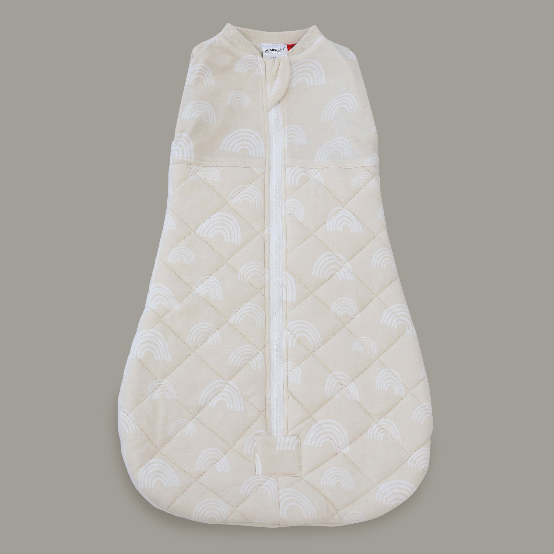 Nordic 2.5 TOG Swaddle Sleep Bag for Babies - Soft & Breathable Cotton Sleeping Sack - Perfect for Nursery, Daycare & Travel (Sand Color)