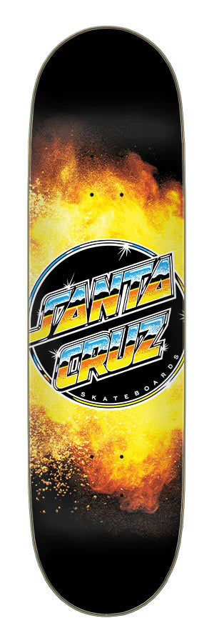 Santa Cruz Chrome Dot Everslick Skateboard Deck 8.5