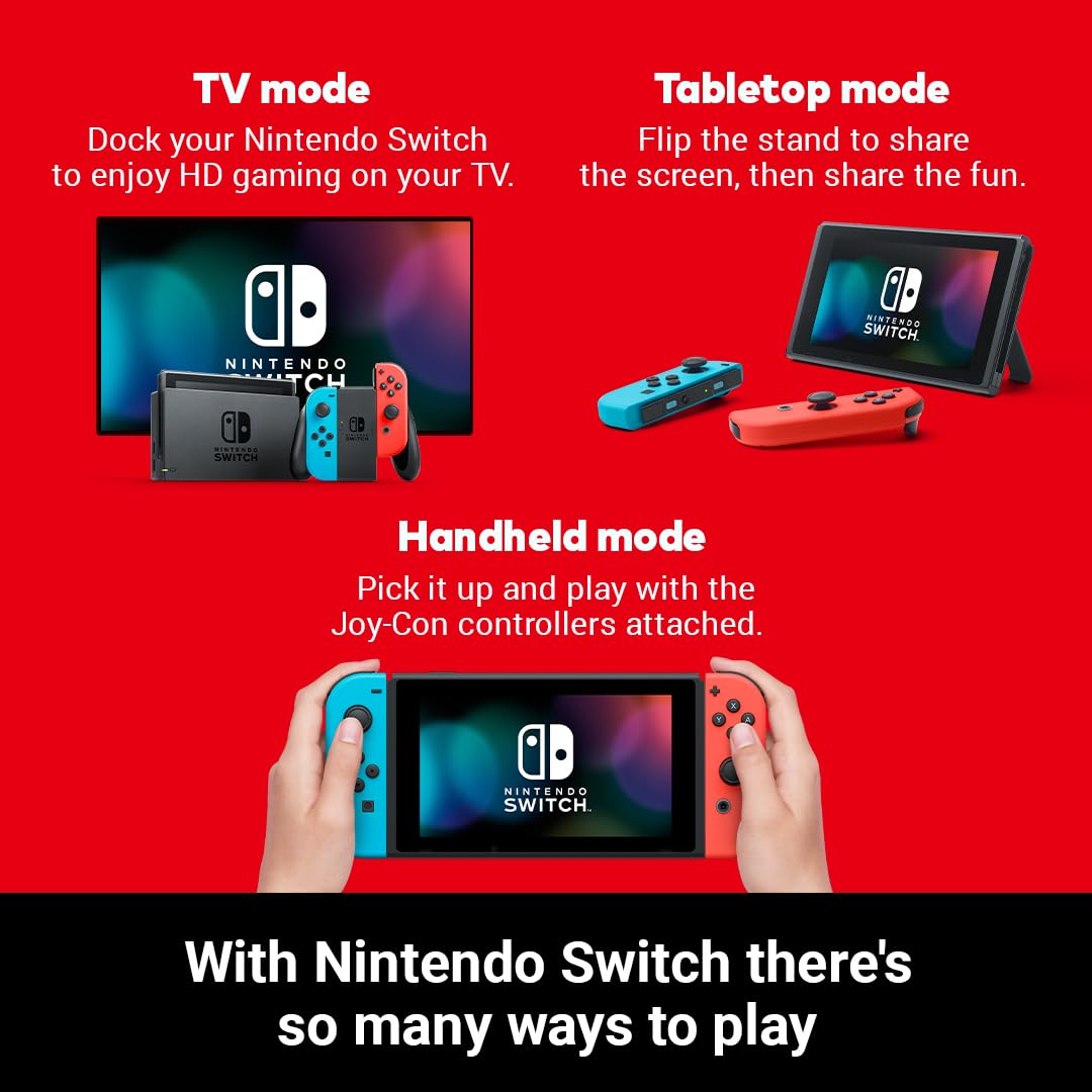 Nintendo Switch Portable Gaming Console - 6.2