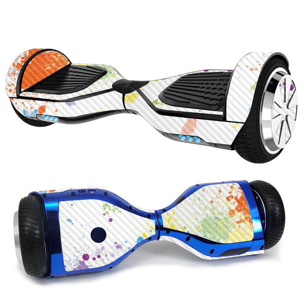 Premium Carbon Fiber Skin for Ultra Hoverboard - Colorful Protective Cover | Durable Textured Finish | Easy to Apply & Remove | Made in USA | Perfect for Personalization & Outdoor Riding Protection