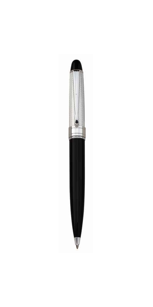 Chrome Black Ballpoint Pen for Office & Writing