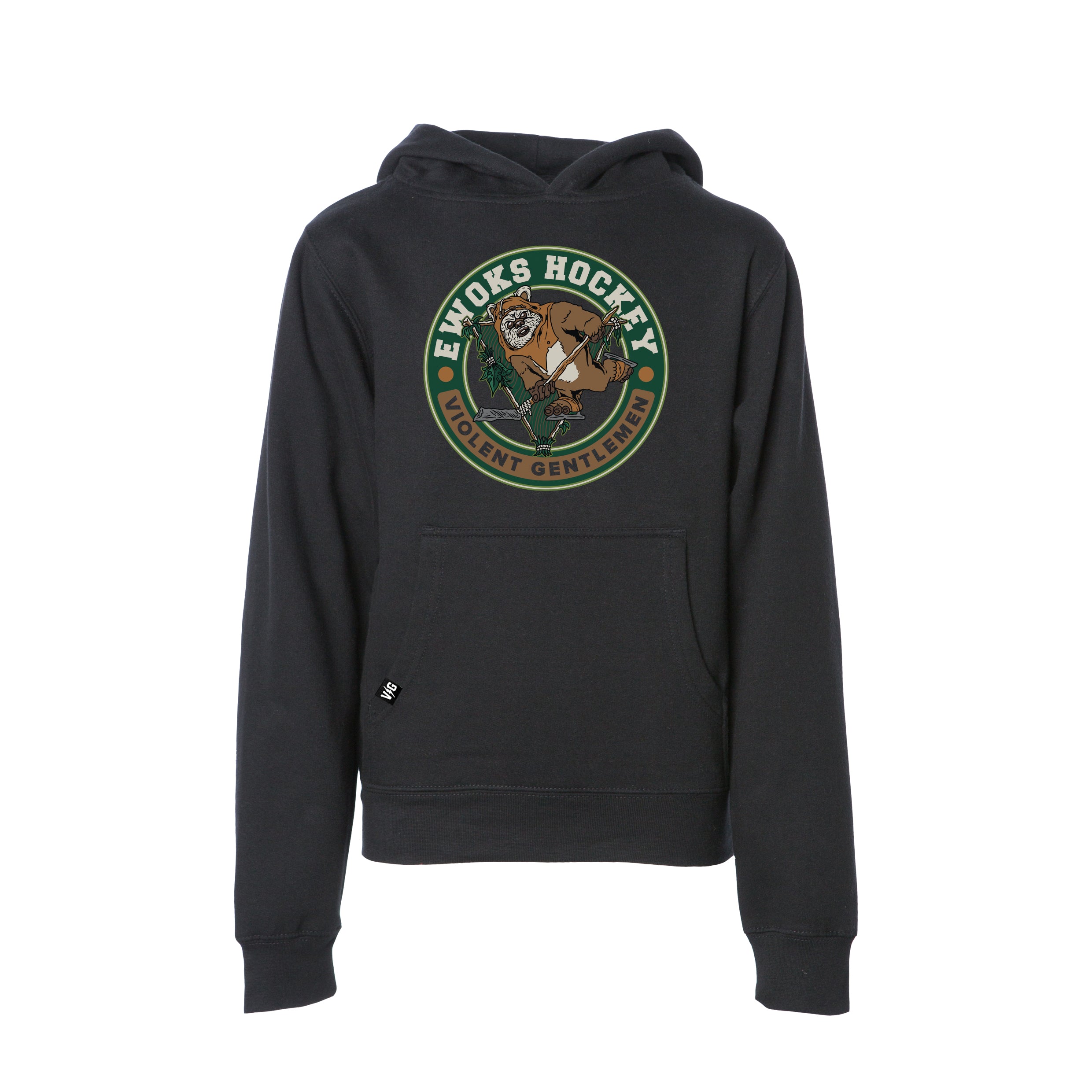 Ewoks Star Wars Hockey Kids Pullover Hoodie - Warm Fleece-Lined Sweatshirt for Boys & Girls - Perfect for Winter Sports, Outdoor Play & Casual Wear