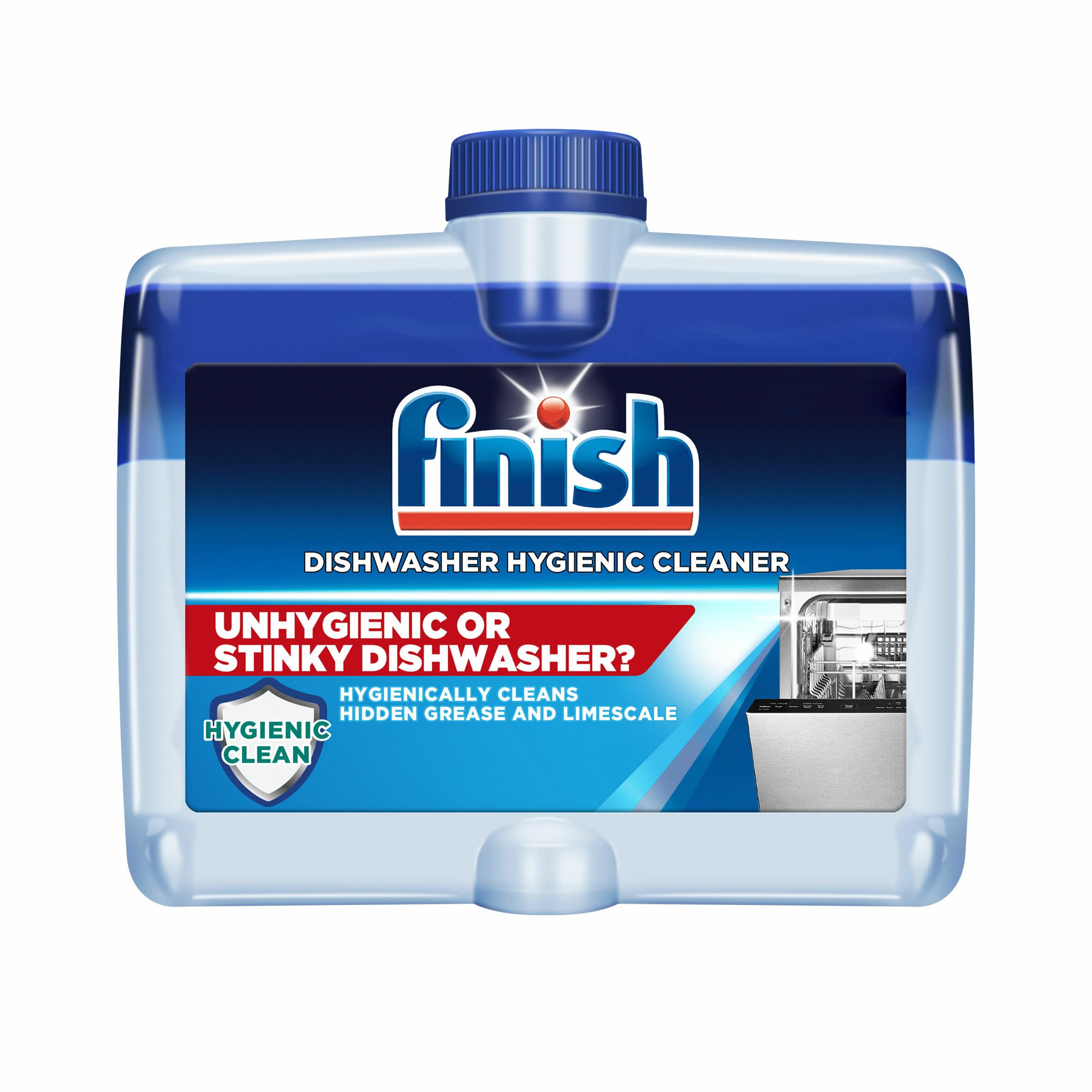 Finish Liquid Fresh Dishwasher Cleaner - 8.45 oz | Deep Cleans & Deodorizes | Perfect for Kitchen Appliances & Dishwasher Maintenance