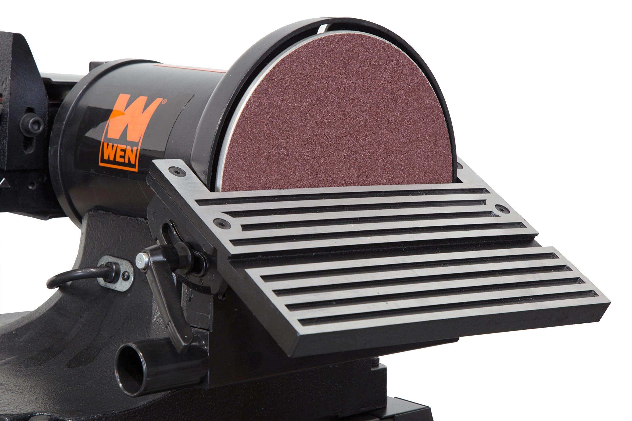 WEN 6508 6-Inch x 48-Inch Belt & 9-Inch Disc Sander with Stand – Perfect for Woodworking, Metal Sanding, and DIY Projects