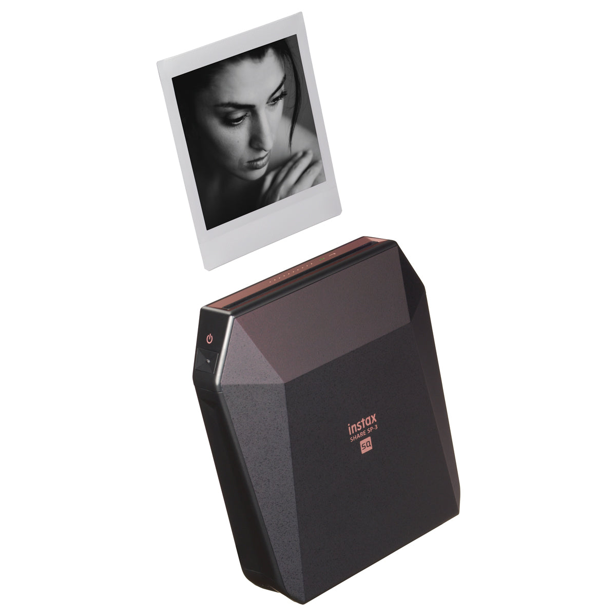 Fujifilm INSTAX Share SP-3 Smartphone Printer - Print Photos Instantly from Phone, Wireless Bluetooth, Compact & Portable (Black) - Perfect for Travel, Parties & Scrapbooking