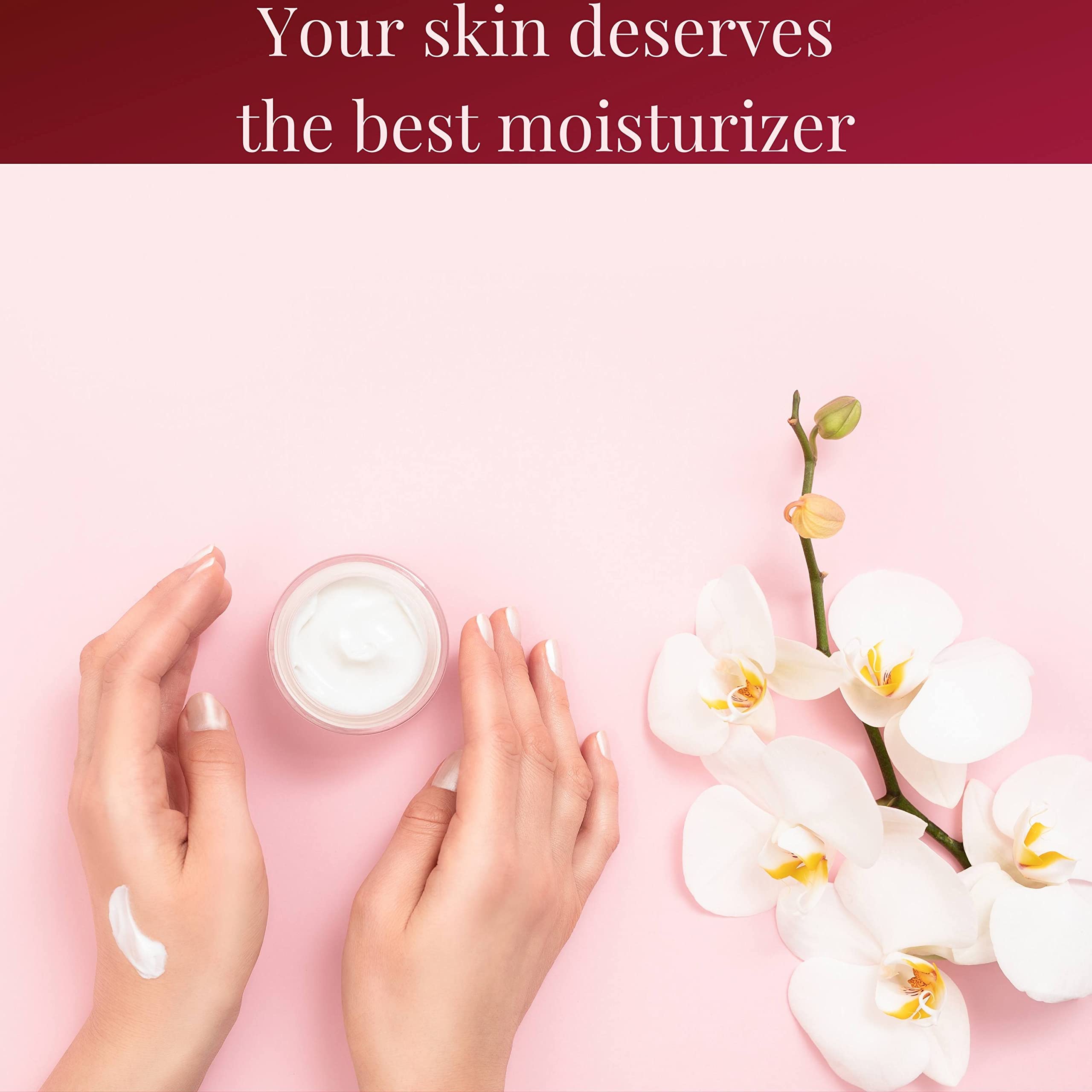 All-Natural Moisturizing Body Butter for Dry Skin - Ultra-Light Hydrating Formula with Organic Ingredients for Women & Men | Peachy Sangria Scent | Perfect for Daily Skincare, Post-Shower Hydration & Gift Giving
