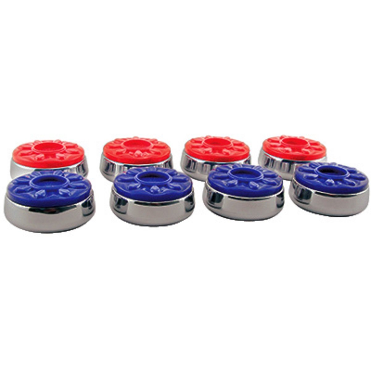 Premium Shuffleboard Weights Puck Set of 8 - Indoor Table Top Game Accessories for Home, Bar, or Office Entertainment