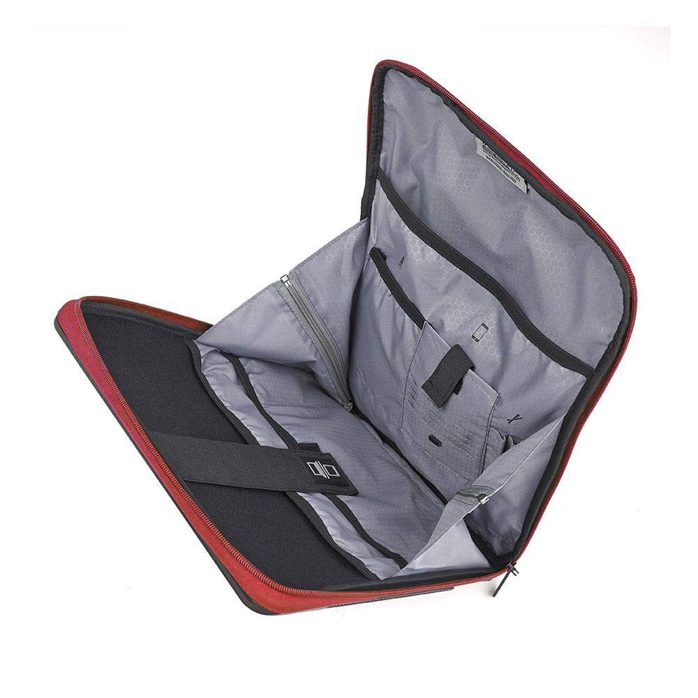 RONCATO D-Box Laptop and Tablet Sleeve Backpack - Red | Perfect for Work, School & Travel Accessories