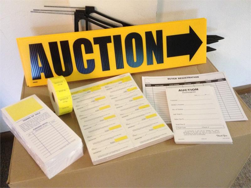 Auctioneer Startup Kit - Essential Tools for New Auctioneers | Perfect for Live Auctions, Fundraisers & Estate Sales