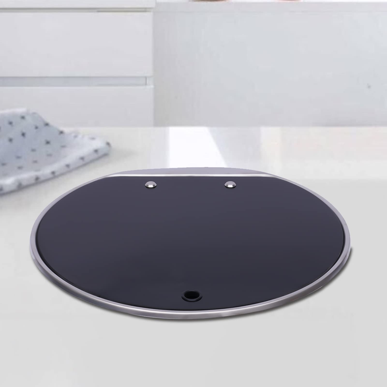 Stainless Steel Undermount Single Bowl RV Kitchen Sink with Foldable Faucet & Lid - Compact Drop-In Hand Wash Basin for Workstations, Campers, Boats, Bars & Mobile Homes | Perfect for Small Spaces & Outdoor Living