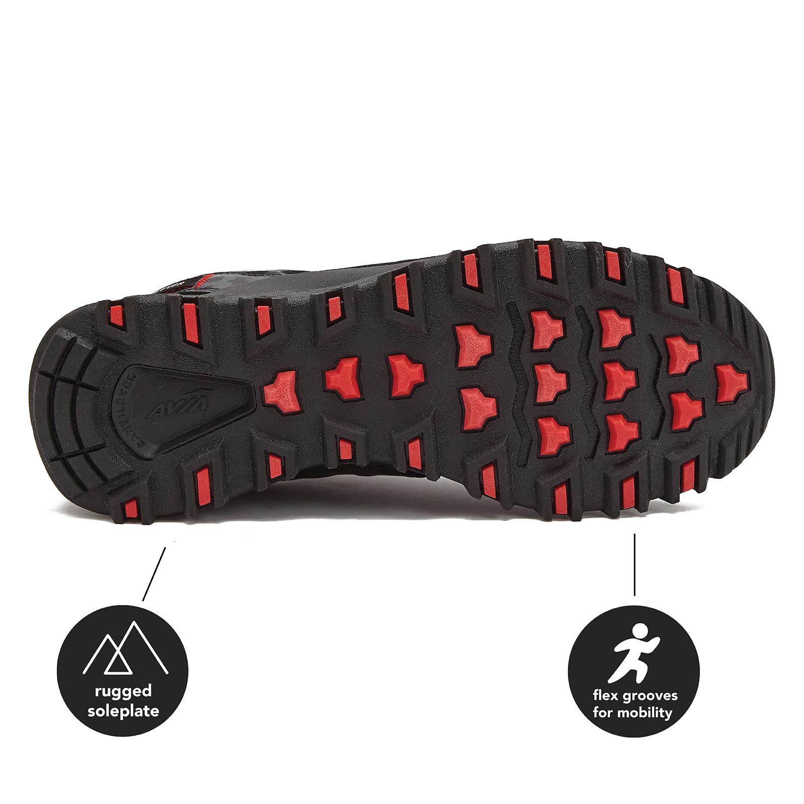 Avia Ultra Men's Trail Running Shoes - Lightweight Breathable Mesh Hiking Sneakers for Men | Outdoor Jogging, Hiking & Gym Workouts