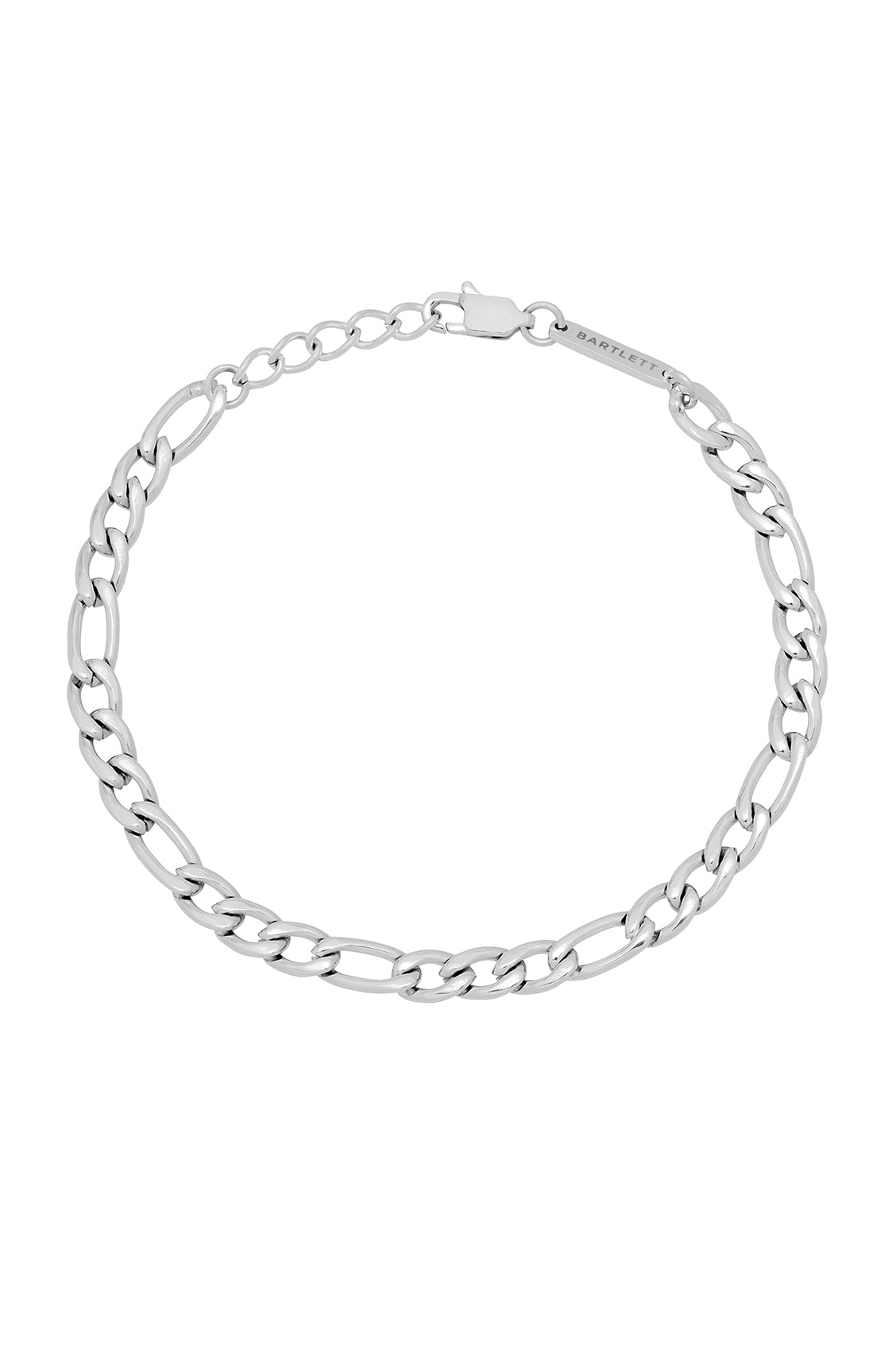 Stylish Men's Figaro Chain Bracelet - 14K Gold Plated Stainless Steel Link Bracelet for Casual & Formal Wear - Perfect Gift for Men, Dad, Husband - Ideal for Parties, Dates, and Everyday Fashion