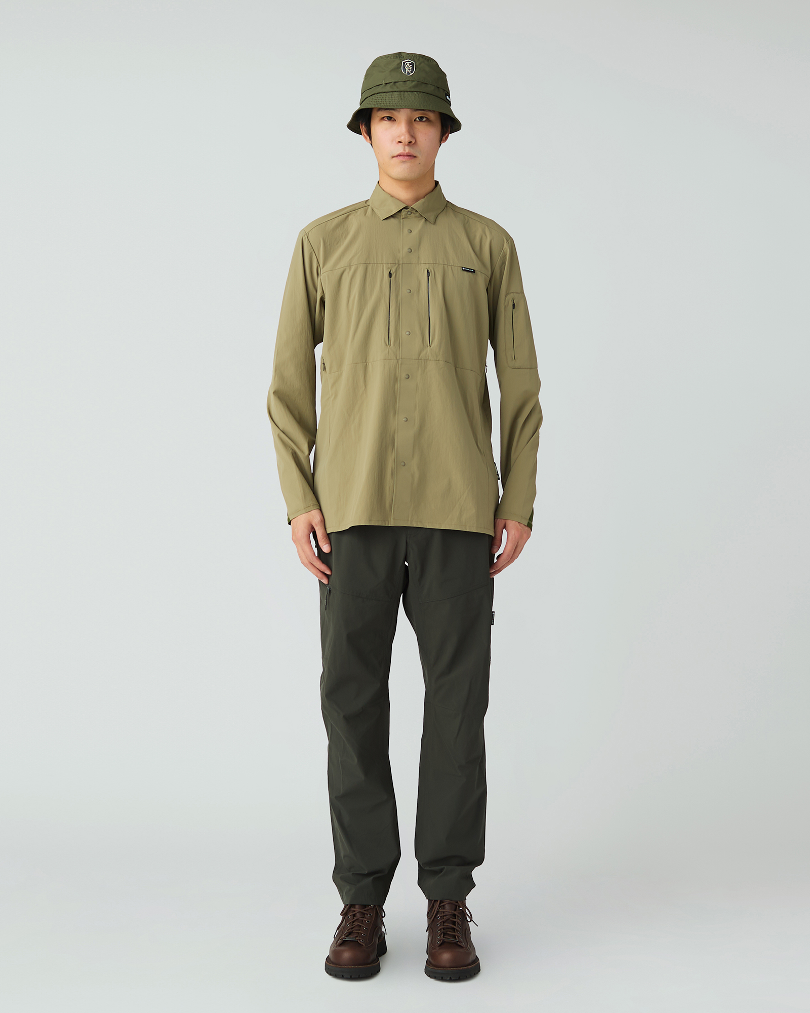 Breathable Stretch Dry Long Sleeve Shirt for Men - Moisture Wicking Activewear for Hiking, Running & Outdoor Adventures