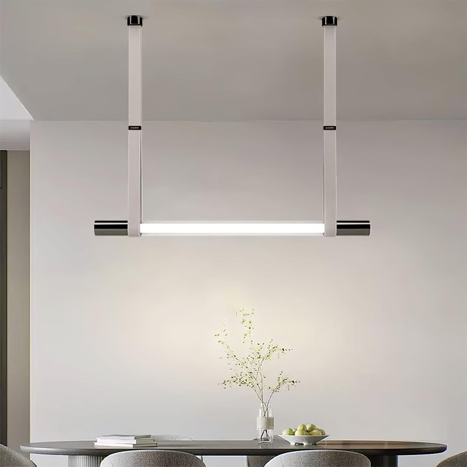 Modern Calm Pendant Light Fixture - Sleek Minimalist Hanging Lamp for Bedroom, Dining Room & Living Room Decor