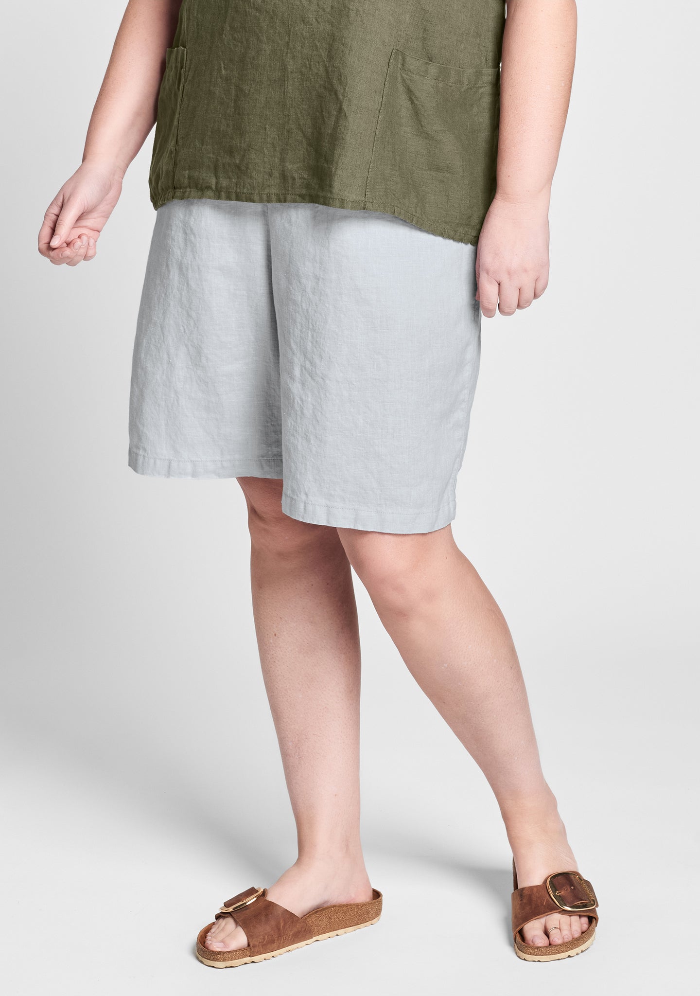 Breathable Linen Shorts for Women & Men - Comfortable Summer Sun Shorts - Perfect for Beach, Travel & Casual Wear | FINAL SALE