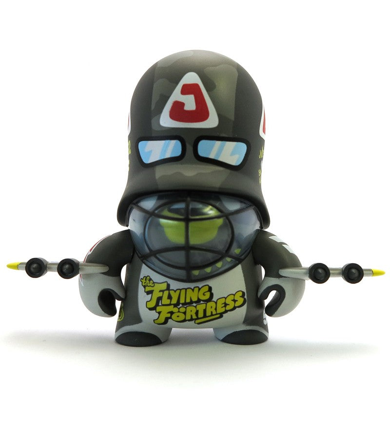 4 Teddy Troops 2.0 Series 01 Flying Fortress Trooper Plush Toys - Cute Stuffed Animals for Kids, Collectors & Home Decor | Perfect for Gifts, Bedroom Decor & Teddy Bear Collections