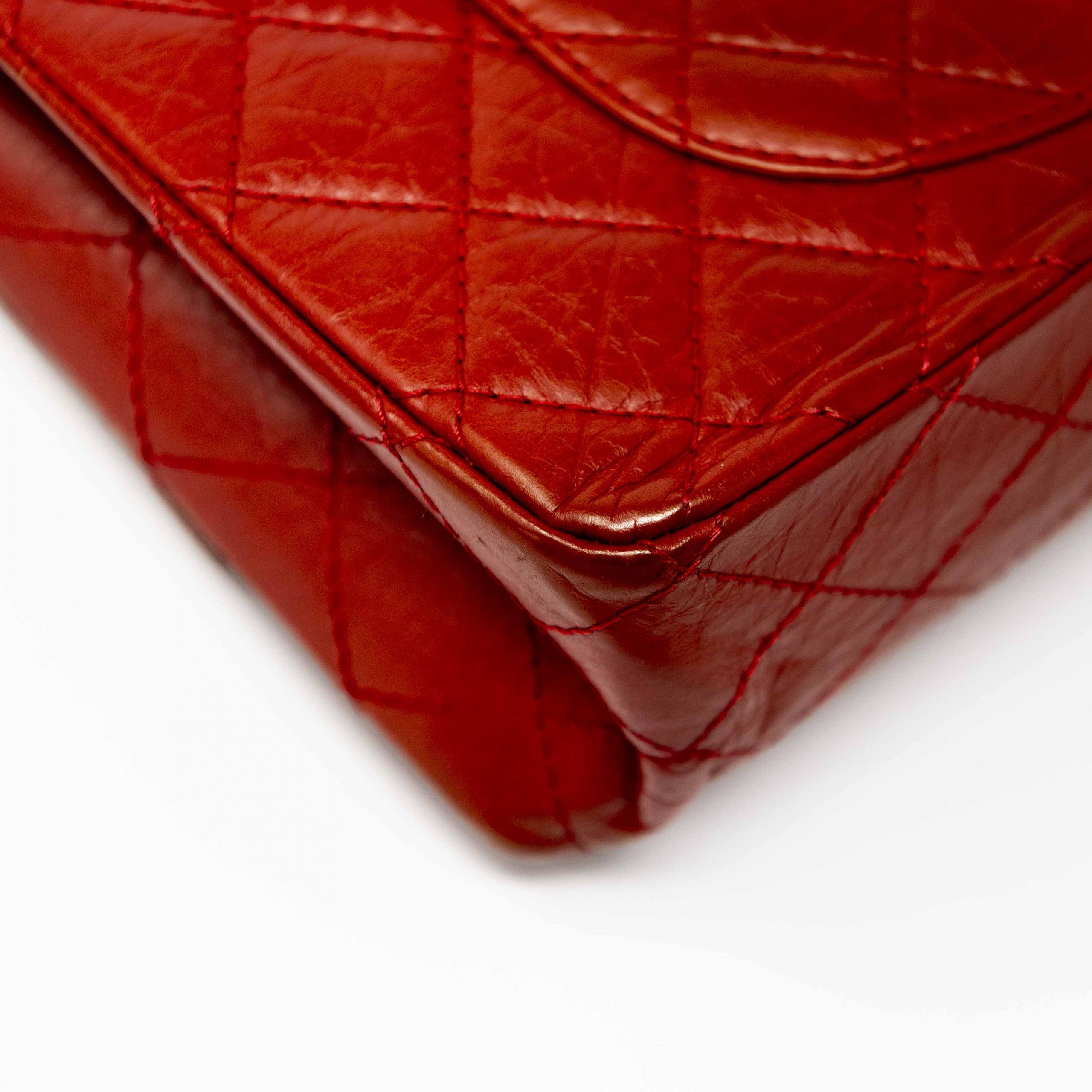 Authentic Chanel Red Calfskin 2.55 Reissue 266 Flap Bag - Luxury Designer Handbag for Women, Perfect for Evening Events & Special Occasions