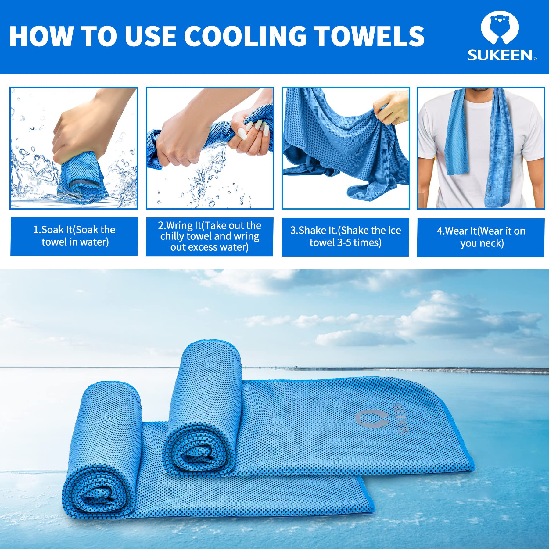 Sukeen Cooling Towel (40
