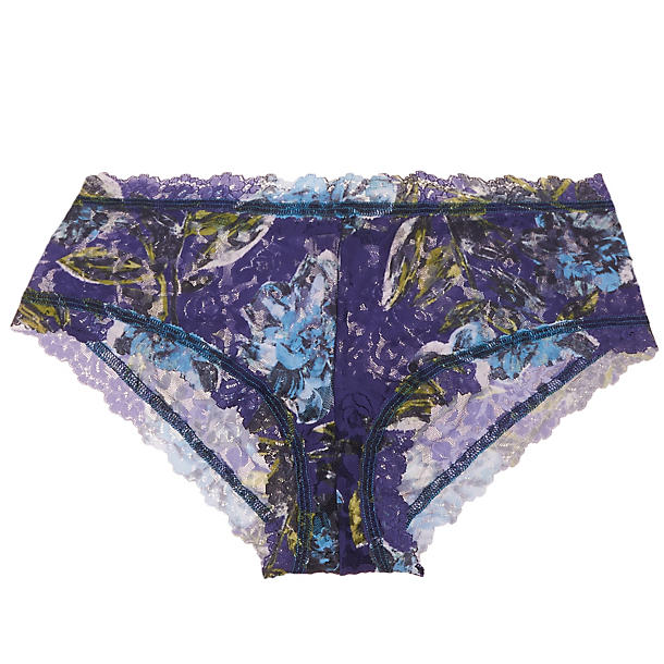 Blue Roses Boyshorts - Comfortable Women's Underwear for Daily Wear & Lounge