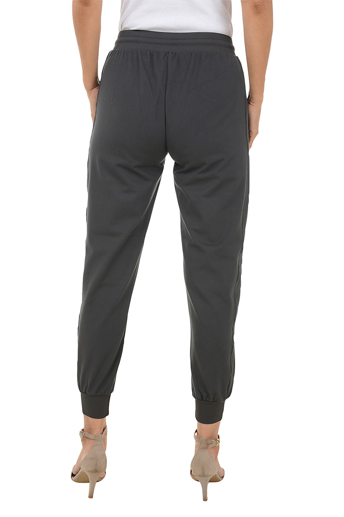 Solid Ankle Length Jogger Pants for Women - Comfortable Casual Workout & Lounge Pants - Perfect for Yoga, Running, and Everyday Wear