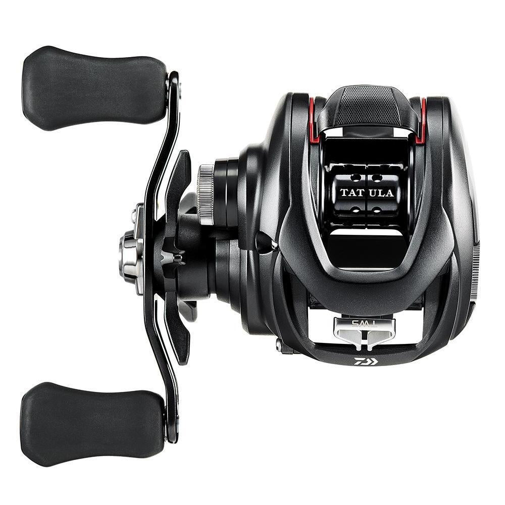 Daiwa TTU100HS Tatula 100 High-Speed Baitcasting Fishing Reel - 7.3:1 Gear Ratio, Lightweight & Durable Black Design - Perfect for Bass Fishing, Saltwater & Freshwater Angling